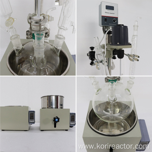 Lab Small Single Layer Glass Reactor